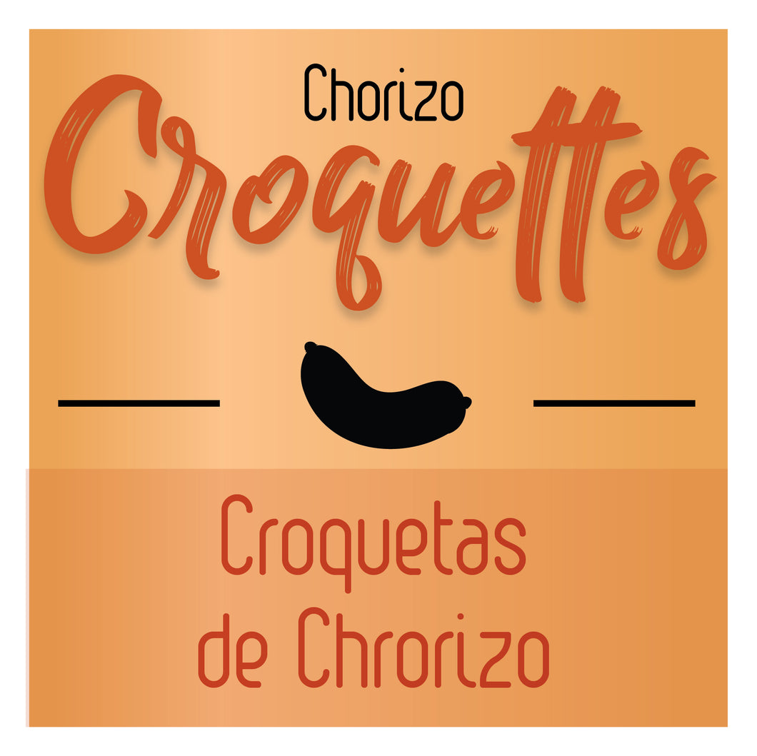 Chorizo Croquettes / Croquetas de Chorizo
